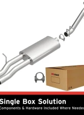 BRExhaust Direct-Fit Replacement Exhaust Kit Chevrolet Silverado | GMC Sierra 2500 2003-2007                                     - 106-0778 - Image 2