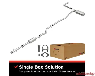 BRExhaust Direct-Fit Replacement Exhaust Kit Ford Fusion 2.5L 2013-2017 - 106-0783