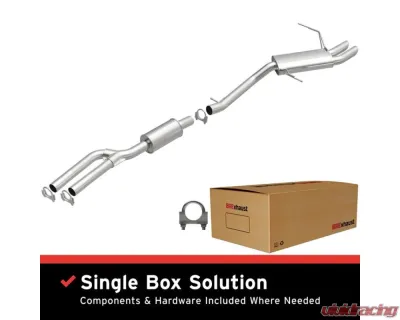 BRExhaust Direct-Fit Replacement Exhaust Kit BMW 325i | 328i | 328xi 2006-2011 - 106-0786