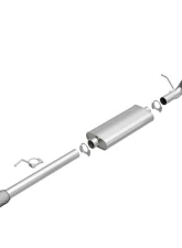 BRExhaust Direct-Fit Replacement Exhaust Kit Chevrolet Tahoe | Avalanche | GMC Yukon 2007-2008                                     - 106-0787 - Image 2