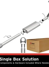 BRExhaust Direct-Fit Replacement Exhaust Kit Chevrolet Tahoe | Avalanche | GMC Yukon 2007-2008                                     - 106-0787 - Image 2