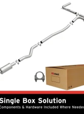 BRExhaust Direct-Fit Replacement Exhaust Kit Ford Fusion 2013-2018                                     - 106-0789 - Image 2