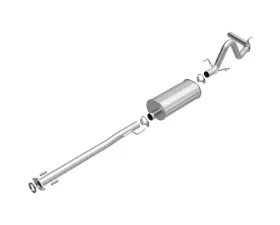 BRExhaust Direct-Fit Replacement Exhaust Kit Toyota Tacoma 2013-2015