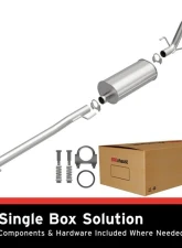 BRExhaust Direct-Fit Replacement Exhaust Kit Toyota Tacoma 2013-2015                                     - 106-0792 - Image 2