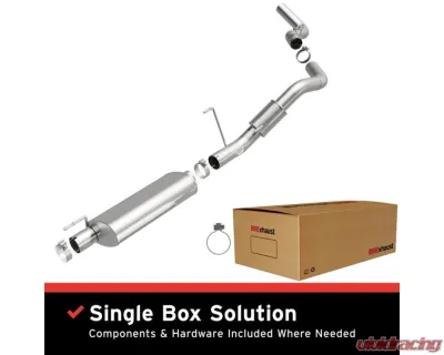BRExhaust Direct-Fit Replacement Exhaust Kit Ram 2500 | 3500 2014-2023 - 106-0803