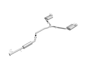 BRExhaust Direct-Fit Replacement Exhaust Kit Honda Accord 3.5L 2013-2017
