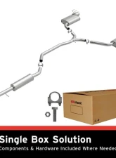 BRExhaust Direct-Fit Replacement Exhaust Kit Honda Accord 3.5L 2013-2017                                     - 106-0813 - Image 2