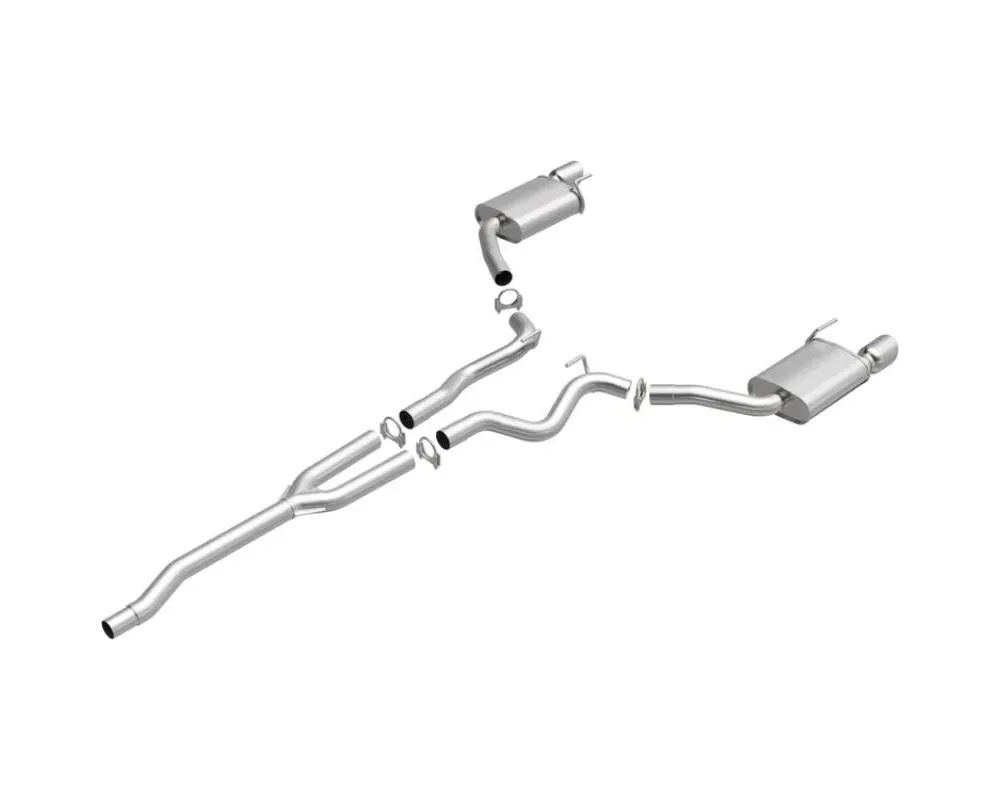 BRExhaust Direct-Fit Replacement Exhaust Kit Ford Mustang 2.3L 2015-2023 - 106-0821