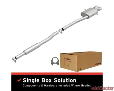 BRExhaust Direct-Fit Replacement Exhaust Kit Mini Cooper 1.6L 2007-2014 - 106-0831