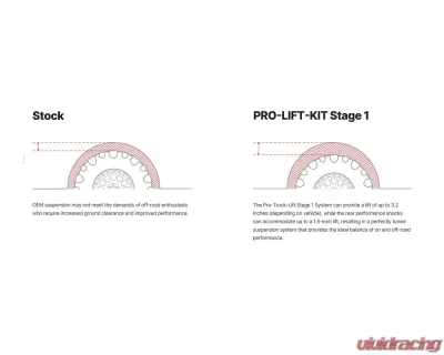 Eibach Pro-Truck Stage 1 Plus Lift Kit Lexus GX460 SUV 4.6L 4WD J150 2010-2023 - E81-59-006-01-22