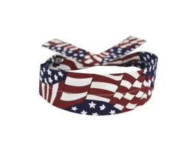 Zan Cooldanna Cotton Wavy American Flag