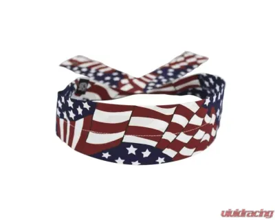 Zan Cooldanna Cotton Wavy American Flag - DC265