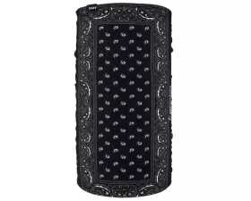 Zan Fleece Lined Motley Tube Black Paisley