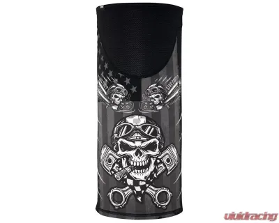 Zan Sportflex Windproof Motley Tube Series Biker Skull - TW712