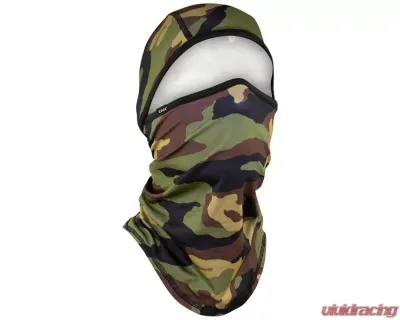 Zan Sportflex Series Convertible Balaclava Woodland Camo - WB4L118