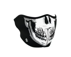Zan Half Face Mask Neoprene Skull Face