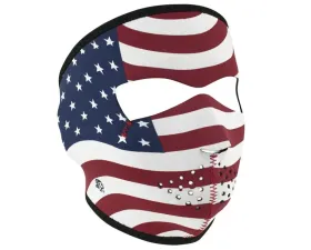 Zan Full Face Mask Neoprene Stars & Stripes