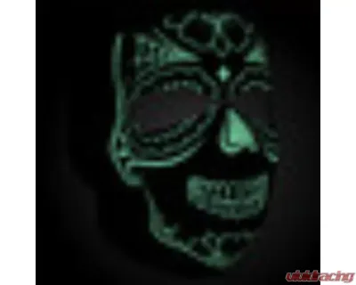 Zan Full Face Mask Neoprene Calavera Glow In The Dark - WNFM028G