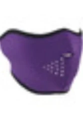 Zan Half Mask Neoprene Reversible-Sugar Skull To Purple                                     - WNFM082H - Image 2