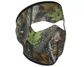 Zan Full Face Mask Neoprene Forest Camo