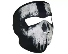 Zan Full Face Mask Neoprene Skull Ghost