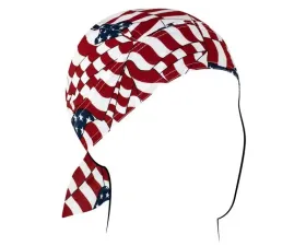 Zan Flydanna Cotton Wavy American Flag