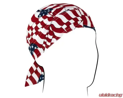 Zan Flydanna Cotton Wavy American Flag - Z265
