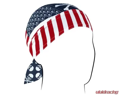 Zan Flydanna Cotton Patriot Skull - Z537