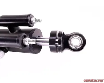 Carbon Shocks 3.0 Inch Diameter 4 Tube Large 1 Inch Bypass Shock 8 Inch Travel Piggyback Reservoir 1.5 Inch Rod End - BS8-30PB-15R-B4