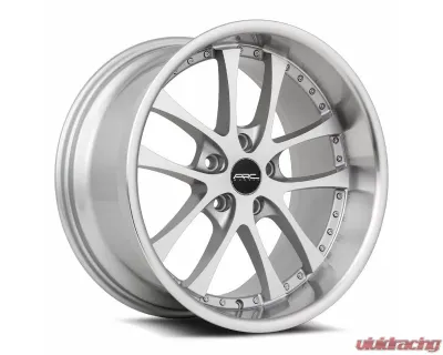 ARC Wheels AR05 18x8.5 5x110 35mm Silver Machine Face Lip Chrome Rivet Wheel - AR05188551435SF-510