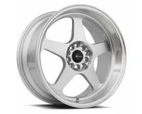 Vors Wheels SP1 17x8 5x100|5x114.3 35mm Silver Machine Face Lip