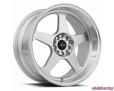 Vors Wheels SP1 17x8 5x100|5x114.3 35mm Silver Machine Face Lip - SP01178010H35SF