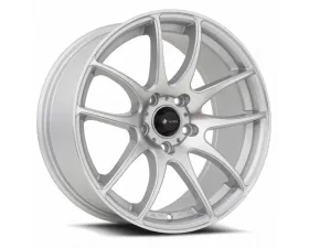 Vors Wheels TR4 18x9.5 5x108 22mm Silver Machine Face