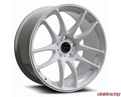 Vors Wheels TR4 18x10.5 5x108 22mm White - TR0418A551422W-508