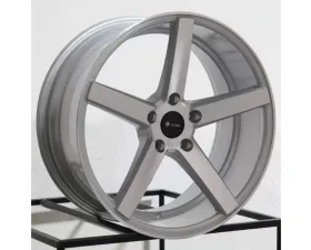 Vors Wheels TR5 19x8.5 5x108 35 mm Silver Machine Face