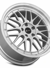 Vors Wheels VR8 20x8.5 5x108 35 mm Silver Machine Lip Chrome Rivet                                     - VR08208551435S-508 - Image 3