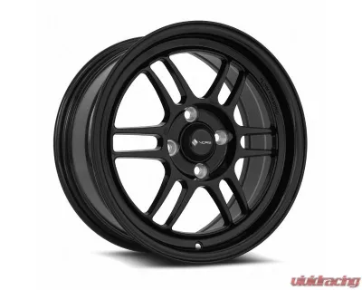 Vors Wheels LT01 15x7 4x100 40mm Black - LT01157040040BK