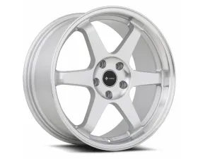 Vors Wheels TR37 17x8 5x108 35mm Silver Machine Face Lip