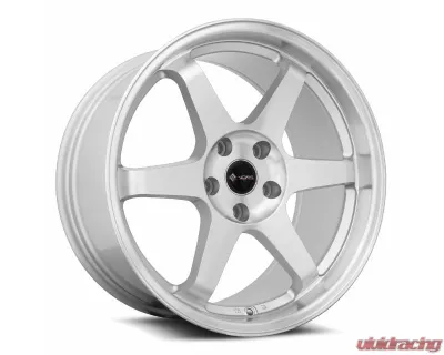 Vors Wheels TR37 17x9 5x108 30mm Silver Machine Face Lip - TR37179051430SF-508