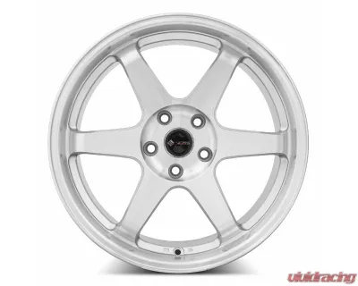 Vors Wheels TR37 17x9 5x108 30mm Silver Machine Face Lip - TR37179051430SF-508