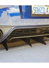 Verus Engineering Rear Diffuser Strake Kit Nissan R35 GT-R 2009+                                     - A0090A - Image 3