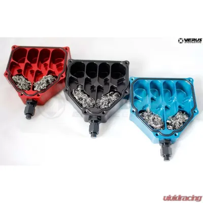 Verus Engineering Anodized Blue Air Oil Separator (AOS) BRZ/FRS/GT86 2012-2021 - A0002A-BLU