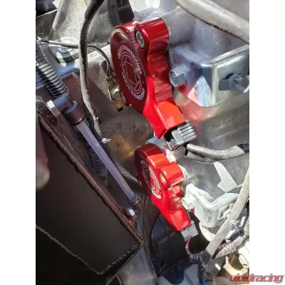 Verus Engineering Anodized Red Cam Sensor Cover Set of 4 FA20 | F24 Engine - A0013A-RED