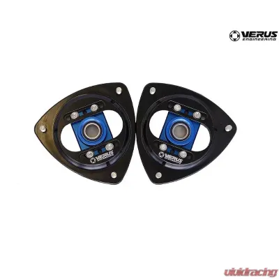 Verus Engineering Anodized Blue Front Camber Plate Kit BRZ/FRS/GT86 2012-2021 - A0019A-BLU