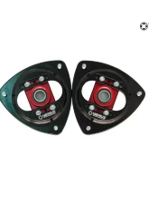 Verus Engineering Anodized Black Front Camber Plate Kit BRZ/FRS/GT86 2012-2021                                     - A0019A-RED - Image 2