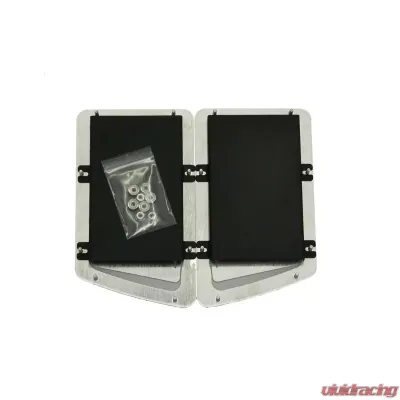 Verus Engineering Aluminum Powdercoated Black Hood Louver Rain Guard Kit  BRZ/FRS/GT86 2012-2021 - A0051A-BLK