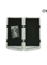 Verus Engineering Aluminum Powdercoated Black Large Hood Louver Rain Guard Kit BRZ/FRS/GT86 2012-2021                                     - A0051A-LRG - Image 3