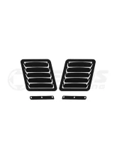 Verus Engineering Aluminum Black Hood Louver Kit WRX/STI VA 2014-2021                                     - A0053A-BLK - Image 6
