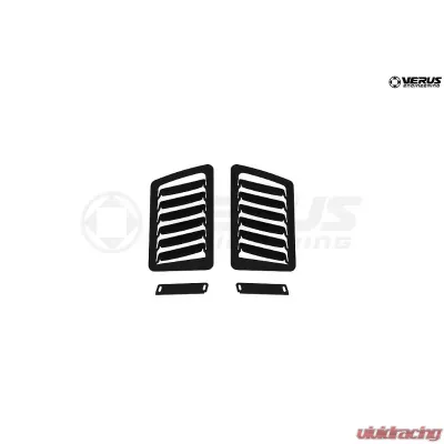 Verus Engineering Aluminum Black Small Hood Louver Kit BRZ/FRS/GT86 2012-2021 - A0055A-BLK