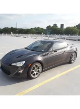 Verus Engineering Aluminum Black Large Hood Louver Kit BRZ/FRS/GT86 2012-2021                                     - A0056A-BLK - Image 3